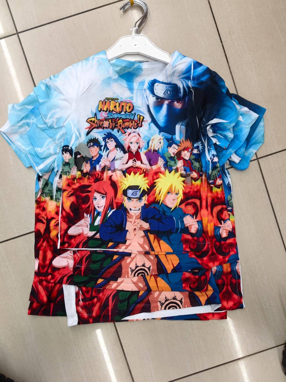 tee-shirt naruto