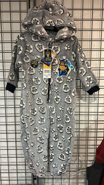 combinaison capuche pat patrouille fluorescent